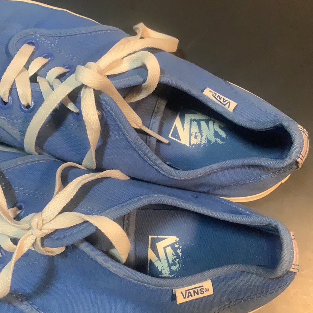 Blue Vans - Picture 3 of 5
